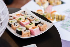 Sushi in primo piano